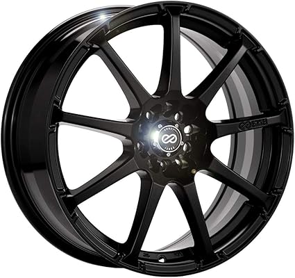 15X6.5  EDR9 (Matte Black) Wheels/Rims 5X100/114.3 (441-565-0238BK)