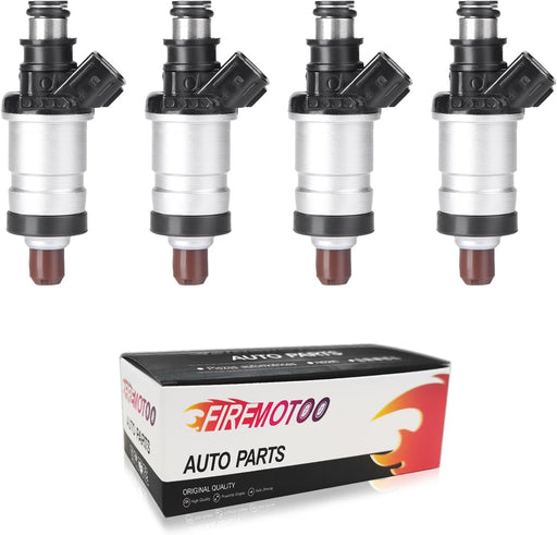 Set of 4 Fuel Injector Compatible with Honda Accord 2.3L 98-02 Civic 1.6L 96-00 CR-V 2.0L 97-98 Odyssey 1998 for Acura Integra 96-01 RL 96-99 TL 96-98 CL 1999 Replace 06164P2J000 06164-P2J-000 1 Hole