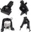 Engine Motor and Trans Mounts Compatible with 2003-2008 Corolaa (1.8L) and 2003-2008 Matrix(1.8L) and 2003-2008 Pontiac Vibe (1.8L) Auto Transmission Repklace OE A4220 A4219 A4218 A4221 Set of 4