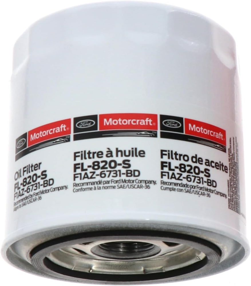 Engine Oil Filter - FL-820-S (OE Replacement for Select Models and Years of Ford, Lincoln, & Mercury Vehicles)