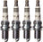 6619 Iridium Spark Plugs LFR6AIX-11 (4 Pack)