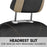 Ultrasleek Beige Seat Covers for Cars Full Set, Two-Tone Front Seat Covers with Matching Back Seat Cover, Stylish Car Seat Protectors with Split Bench Design,
