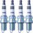 (3764) BKR6EIX-11 Iridium IX Spark Plug (4 Pack)