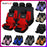 Car Seat Covers for 5 Seats Universal, Fabric Breathable Car Front & Rear Seat Protectors, with Tire Track Details, Airbag Compatible, Full Protection, Fits Most Cars Trucks Vans Suvs, Red Vehicle Seat Covers, Truck Accessories, Car Interior Accessories