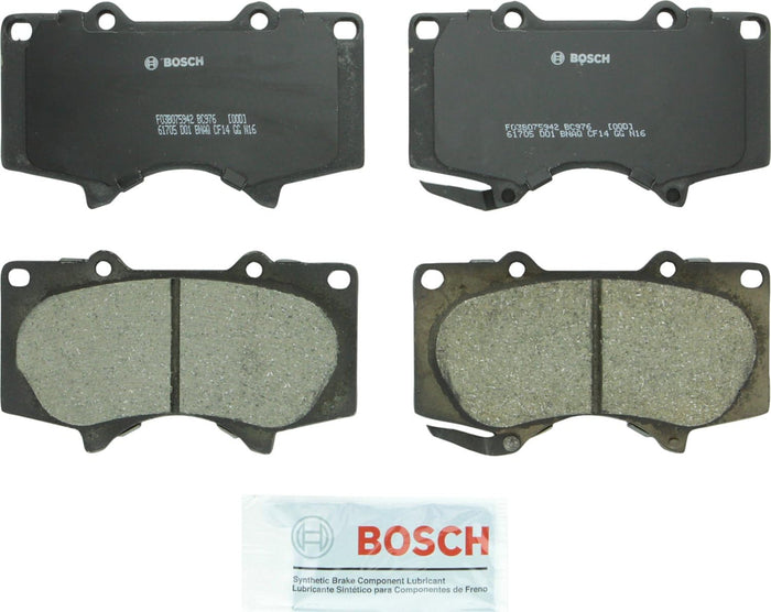 BC976 Quietcast Premium Ceramic Disc Brake Pad Set - Compatible with Select Lexus GX460, GX470; Toyota 4Runner, FJ Cruiser, Sequoia, Tacoma, Tundra; FRONT