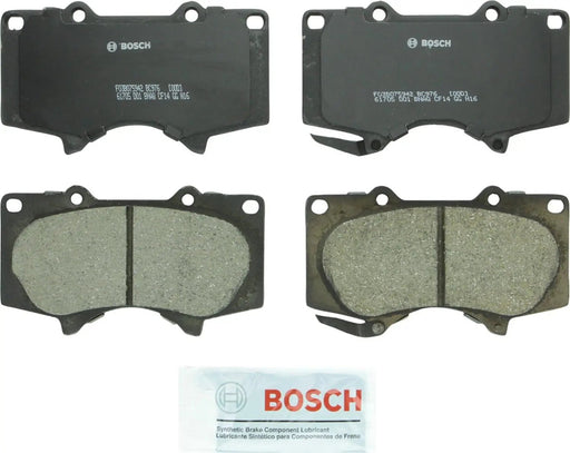 BC976 Quietcast Premium Ceramic Disc Brake Pad Set - Compatible with Select Lexus GX460, GX470; Toyota 4Runner, FJ Cruiser, Sequoia, Tacoma, Tundra; FRONT