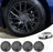 4 Pack Wheel Center Cap for Model 3 2024 Highland Wheel Hub Cover Wheel Center Cap Kit Model 3 Center Replacement Exterior Accessories,Matte Black
