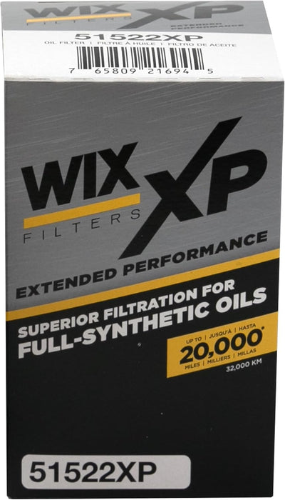 51522XP  XP Oil Filter Replacement, Built for Synthetic Oil - Compatible with AMC (82-86), Buick (80-11), Cadillac (77-11), GM (99-12), Saturn (93-10), Jeep (81-86), Isuzu (03-09), Saab (06-09)