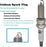 Iridium Spark Plug 6Pcs Replace LKR7DIX-11S 93175