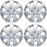 Hubcaps Wheel Covers for (2006-2014) Toyota Camry 16 Inch Hubcaps Set of 4, Snap-On Direct OEM Replacement for Toyota Camry Hubcaps 16 Inch Wheel Covers Impact-Resistant High Durability