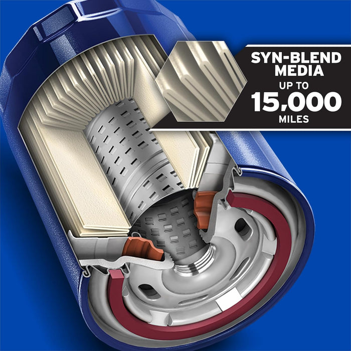 PL22500 one Advanced Engine Protection Spin on Oil Filter Compatible with Ford F-150, Explorer, Edge, Chevrolet Silverado 1500, Traverse, Tahoe, GMC Acadia, Sierra 1500 and Yukon