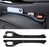 Car Seat Gap Filler Organizer 2Pack Soft Foam 3IN1 Multifunctional 