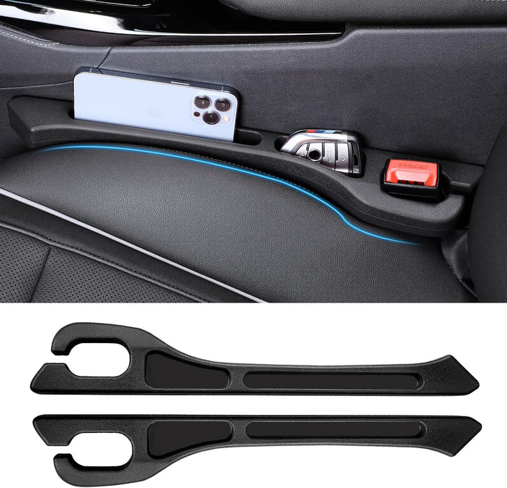Car Seat Gap Filler Organizer 2Pack Soft Foam 3IN1 Multifunctional 