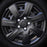 Matte Black Hubcaps Wheel Covers for (2006-2014) Toyota Camry 16 Inch Hubcaps Set of 4, Snap-On Direct OEM Replacement for Toyota Camry Hubcaps 16 Inch Wheel Covers Impact-Resistant Durable