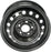939-196 15 X 6 In. Steel Wheel Compatible with Select Hyundai / Kia Models, Black