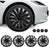 2025 Upgraded Tesla Model 3 Nova Wheel Covers Hubcaps 18 Inch Hub Caps Rim Protectors Cover Replacement Protection for 2024 2025 Model 3 Highland Accessories Silver (Set of 4)