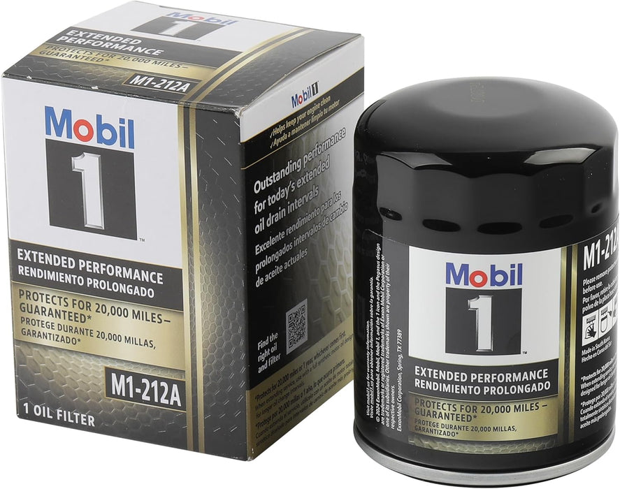 1 M1-212A Extended Performance Oil Filter, 1 Pack