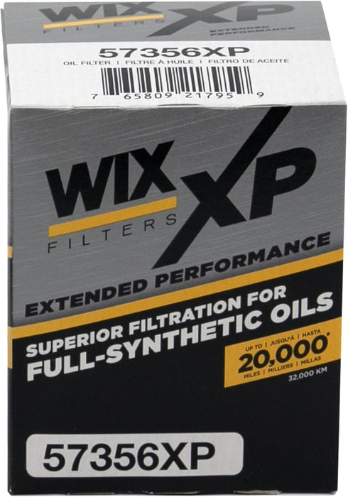 57356XP  XP Oil Filter Replacement, Built for Synthetic Oil - Compatible with Acura, Honda (01-18), Hyundai (07-09), Mazda (10-11), Infiniti, Nissan (96-18)