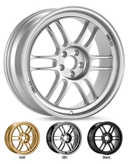 ENKEI RPF1 14X7" Racing Wheel Wheels 4X100 ET19/28 F1 Silver