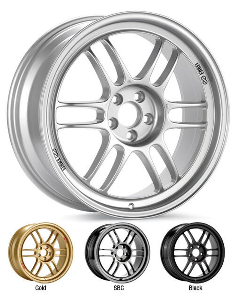 ENKEI RPF1 14X7" Racing Wheel Wheels 4X100 ET19/28 F1 Silver