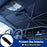 2026 Model Foldable Car Front Window Sunshade Cover, 90-Degree Rotatable UV Protective Sunshade, Compatible with Sedans and Trucks