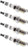 Iridium IX Spark Plug LFR5AIX-11 (4 Pack) Compatible with TOYOTA CAMRY LE 2010-2014 2.5L/2494Cc