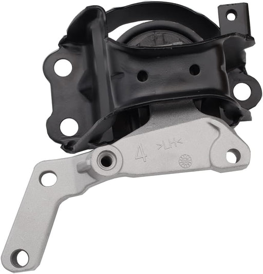 Engine Motor Mounts Compatible with 2012-2019 Nissan Versa/Versa Note 1.6L, 2014 Nissan Note, Replace OE A7368, A7369, A4361, Set of 4, Black, Metal, Rubber Frame