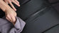 Car Seat Covers 5 Pieces, Full Set Universal Seat Covers for Cars, Waterproof Nappa Leather Auto Seat Protectors with Head Pillow, Car Interiors Fit for Most Sedans SUV Pick-Up Truck, Black