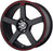 Motegi MR116 15X6.5 4X100/4.5 M-BLK RED-STR 40MM - MR11656598740