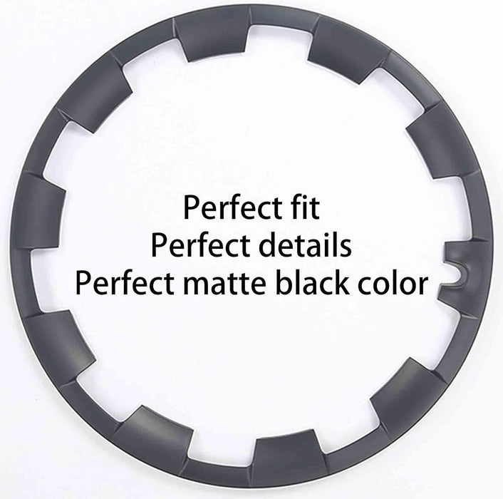 For Tesla Model Y 20 Inch Wheel Rim Protector Hubcaps Induction Wheels Rim Cover Tire Trim Rings Matte Black 4Pcs Model Y Accessories