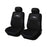 Car Seat Covers for 5 Seats Universal, Fabric Breathable Car Front & Rear Seat Protectors, with Tire Track Details, Airbag Compatible, Full Protection, Fits Most Cars Trucks Vans Suvs, Red Vehicle Seat Covers, Truck Accessories, Car Interior Accessories