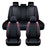 For 1 SEAT/5 SEAT Car Seat Covers Pu Leather Seats Cover Full Set Seat Cushion Cover Front Rear Seat Cover Universal SUV Trucks