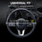 Leather Car Steering Wheel Cover, Non-Slip Car Wheel Cover Protector Breathable Microfiber Leather Universal Fit for Most Cars(Beige)