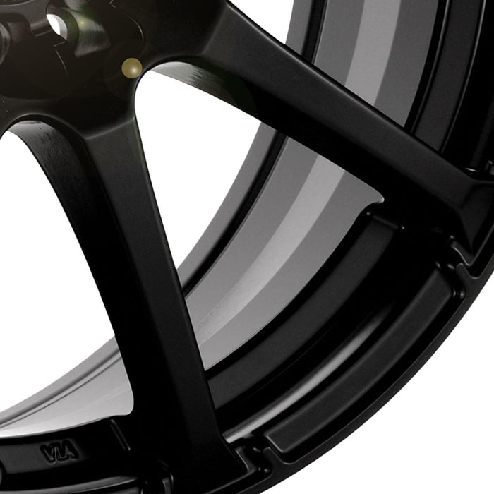15X6.5  EDR9 (Matte Black) Wheels/Rims 5X100/114.3 (441-565-0238BK)
