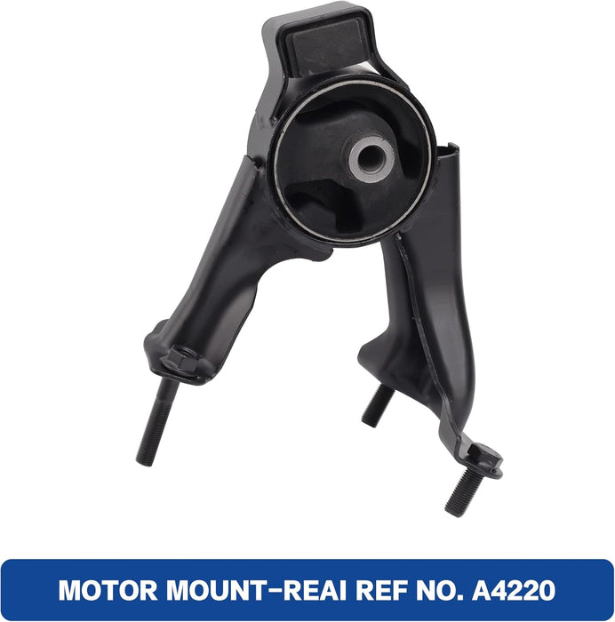Engine Motor and Trans Mounts Compatible with 2003-2008 Corolaa (1.8L) and 2003-2008 Matrix(1.8L) and 2003-2008 Pontiac Vibe (1.8L) Auto Transmission Repklace OE A4220 A4219 A4218 A4221 Set of 4