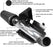 4" Cold Air Intake System + Heat Shield for 99-06 Gmc/Chevy V8 4.8L/5.3L/6.0L / Silverado 1500/2500/3500 (Black)
