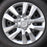 (4-Pack) Premium 16 Inch Rim Wheel Cover Hubcaps for Cars Trucks Suvs Vans, Direct OEM Replacement Universal Fit Snap-On ABS Hubcaps 16 Inch Wheel Covers - Set of 4 Hub Caps - 10-Spokes Silver