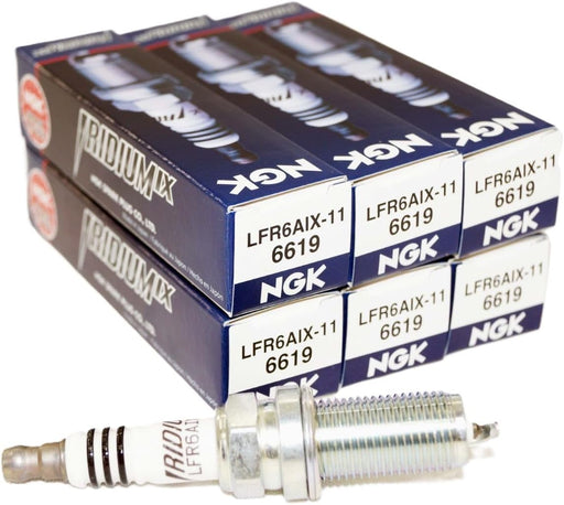 6619 Iridium Spark Plugs LFR6AIX-11 - 6 PCSNEW