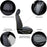 Car Seat Covers Full Set Premium Waterproof Faux Leather Cushion Universal Accessories Fit SUV Truck Sedan Automotive Vehicle Auto Interior Protector (Os010-Gray)