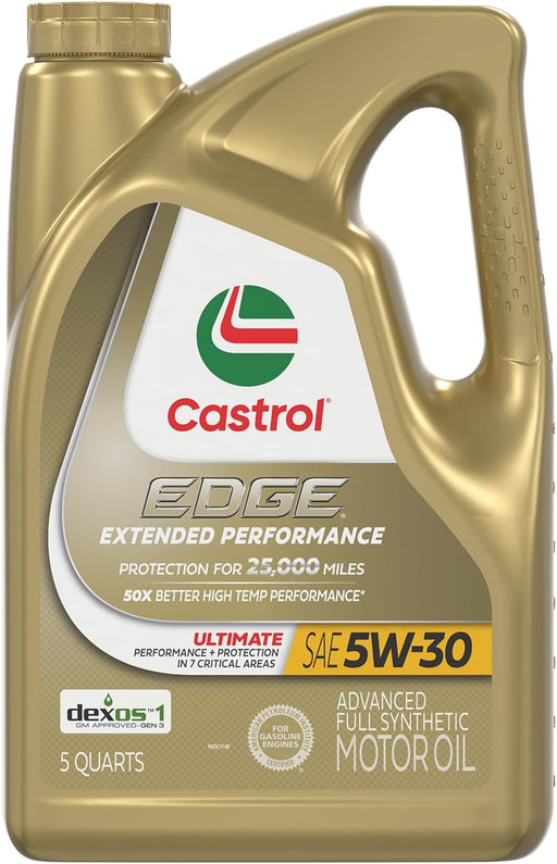 Edge Extended Performance 5W-30 Advanced Full Synthetic Motor Oil, 5 Quart