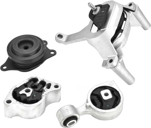 Engine Motor Mount Set Compatible with Nissan Altima 2.5L 2007-2017 Auto Transmission Motor Mount Replace A4350 A4353 A4340 A4339