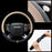 Breathable Car Steering Wheel Cover 16 Inch Auto Universal Leather Wrap Non-Slip Steeringwheel Protector Automotive Interior Accessories, Beige (Suit for 15.5-16 Inch)