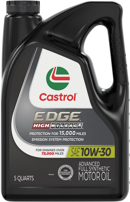 EDGE High Mileage 10W-30 Advanced Full Synthetic Motor Oil, 5 Quarts