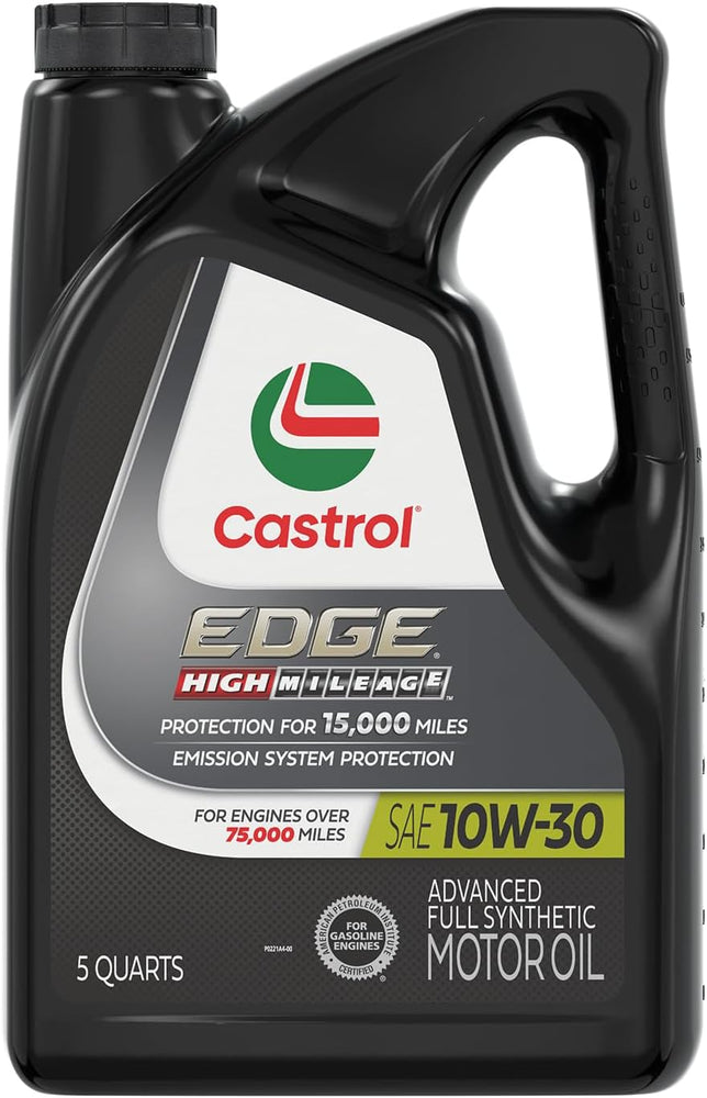 EDGE High Mileage 10W-30 Advanced Full Synthetic Motor Oil, 5 Quarts