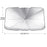 Car Front Windshield Sunshade Multipurpose Glass UV Blocker Heat Reducer Universal Easy Fold anti UV Windshield Sunshade Car Accessories for Automotive Vehicle Protection