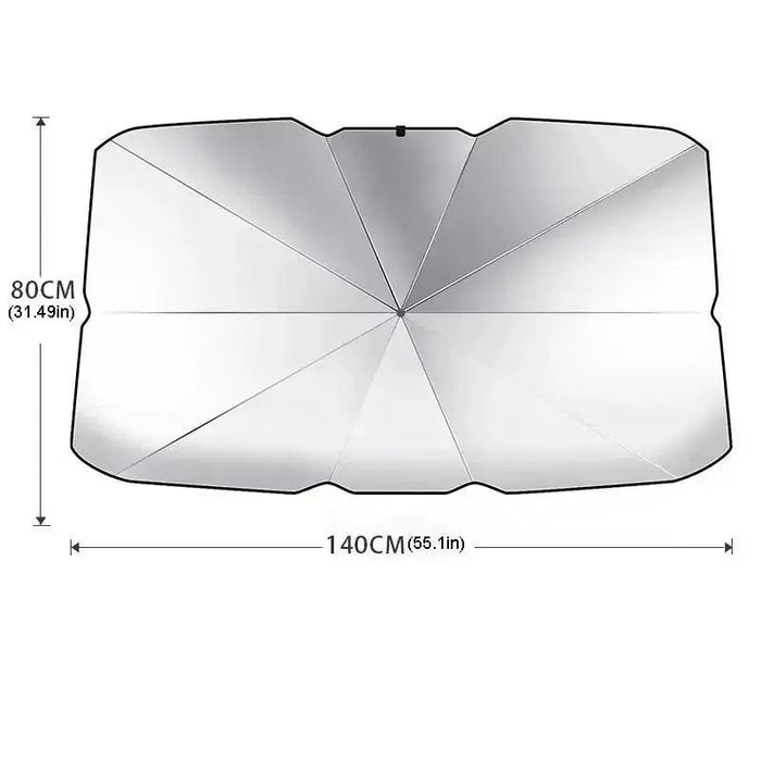 Car Front Windshield Sunshade Multipurpose Glass UV Blocker Heat Reducer Universal Easy Fold anti UV Windshield Sunshade Car Accessories for Automotive Vehicle Protection