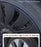 Hubcap Wheel Cover Replacement Compatible with 2017-2023 Model 3 R18 Aero Hub，Uberturbine Style Wheel Rim Protector ABS Kit Accessories Improvement -Set of 4 without Center Stickers（18-Inch Black）