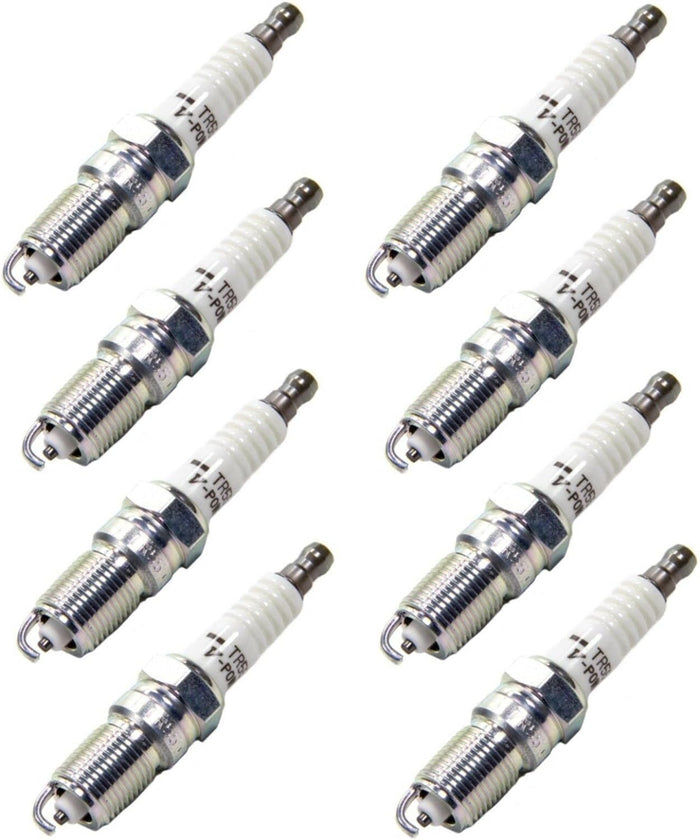 NGK 3951 Pack of 8 Motorcycle Copper Spark Plugs (TR55)
