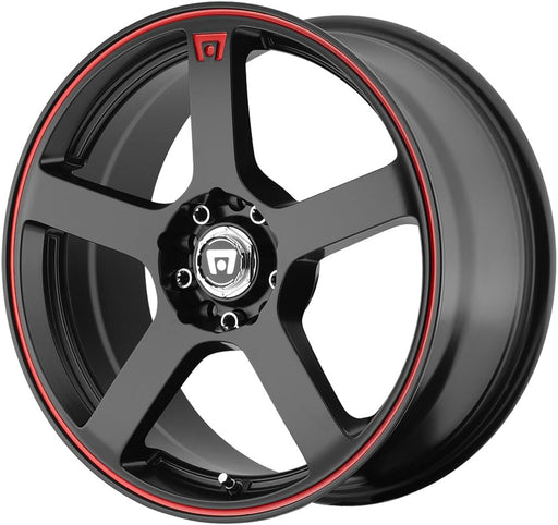 Motegi MR116 15X6.5 4X100/4.5 M-BLK RED-STR 40MM - MR11656598740