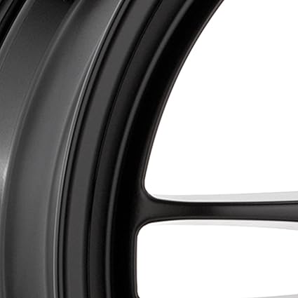 379-8105-6515BK RPF1 Racing Wheel 18X10.5 +15 5X114.3 Black Paint